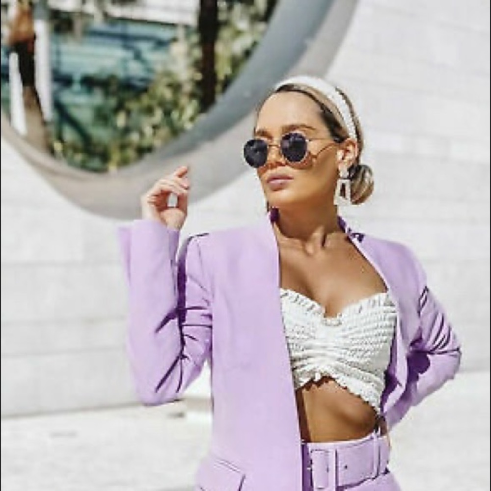 V-NECK BLAZER - Picture 7 of 16